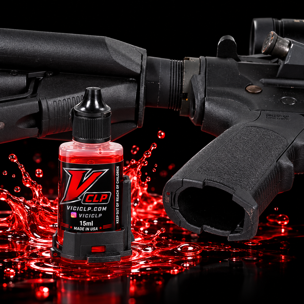 Magpul MIAD®/MOE® Lube Bottle Core Prefilled with 15ml of Vici CLP