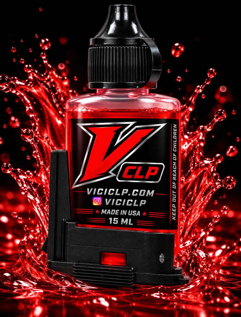 Magpul MIAD®/MOE® Lube Bottle Core Prefilled with 15ml of Vici CLP